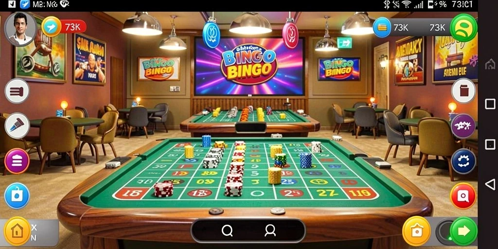 Tampilan gameplay seru dan menarik dari 73K.