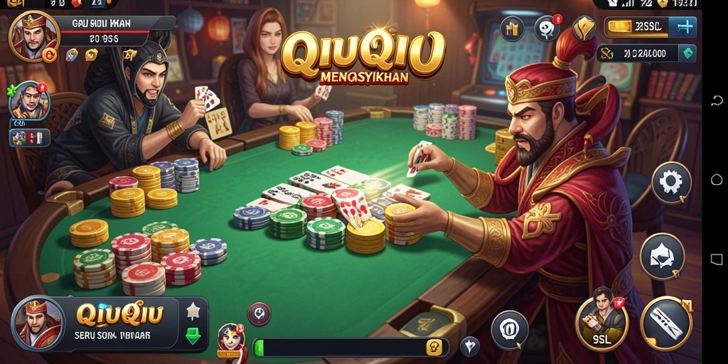 Tampilan gameplay QiuQiu yang seru dan menantang di 9SL.