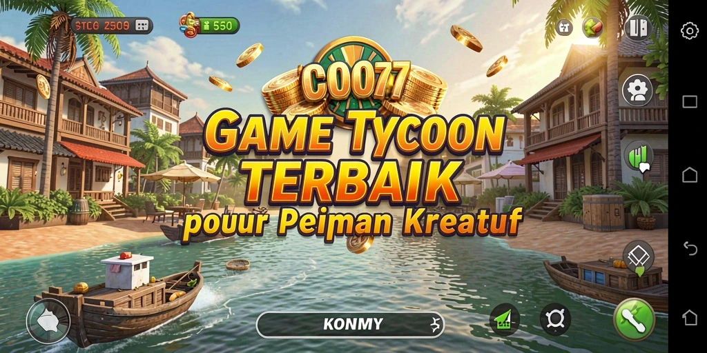 Gameplay C0077 yang menarik dalam simulasi Tycoon.