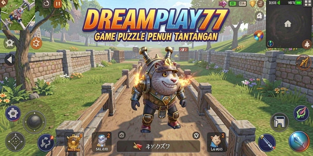 Tampilan menarik dari gameplay DREAMPLAY77 yang menantang.
