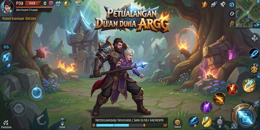 Screenshot menampilkan aksi pertarungan seru dalam F08 dengan grafis yang menakjubkan.