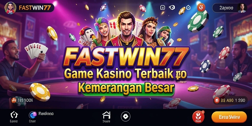 Screenshot FASTWIN77 menampilkan gameplay Kasino yang seru dan menarik.