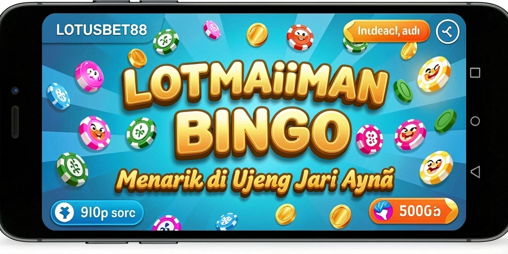 Tampilan menarik dari gameplay Bingo LOTUSBET88.