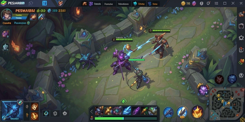 Tampilan gameplay PESIAR88 yang seru dan menegangkan.