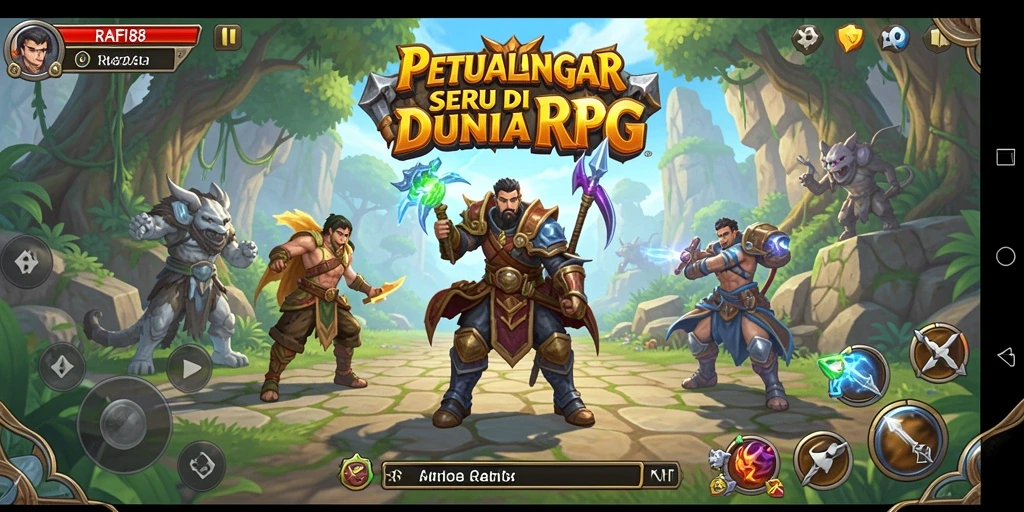 Screenshot gameplay RAFI88 menampilkan aksi seru dan petualangan mendebarkan.