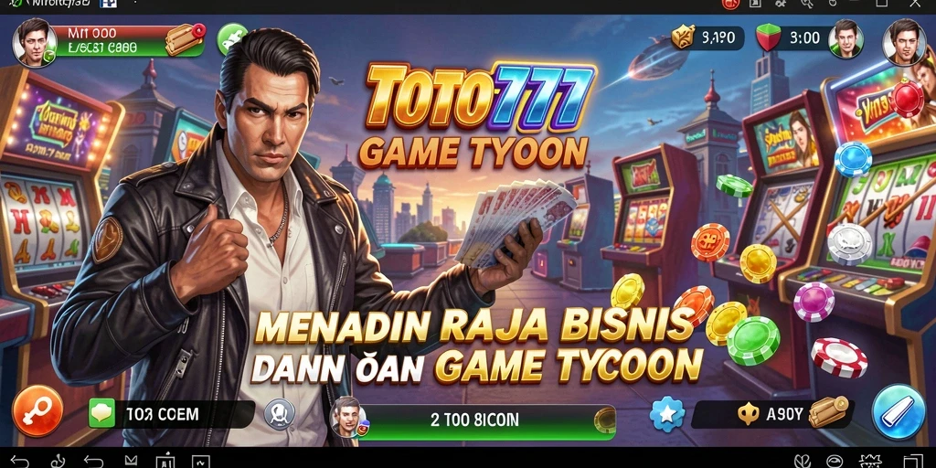 Screenshot gameplay TOTO777 yang menunjukkan keseruan mengelola bisnis.
