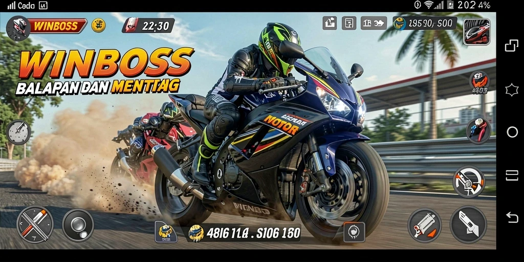 Gameplay seru dan grafis menawan di WINBOSS.